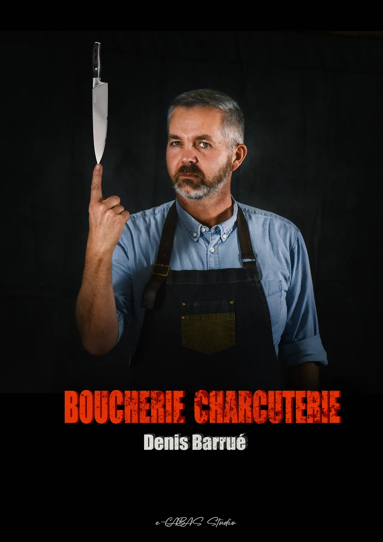 Affiche de la boucherie Denis Barrué